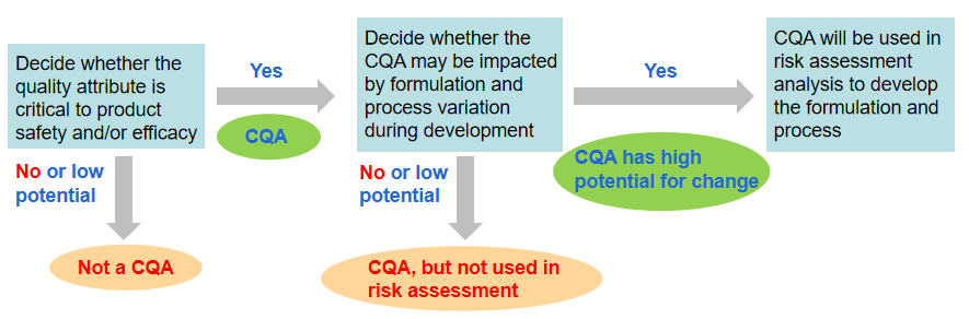 Workflow of Study of CQAs of RLDs.