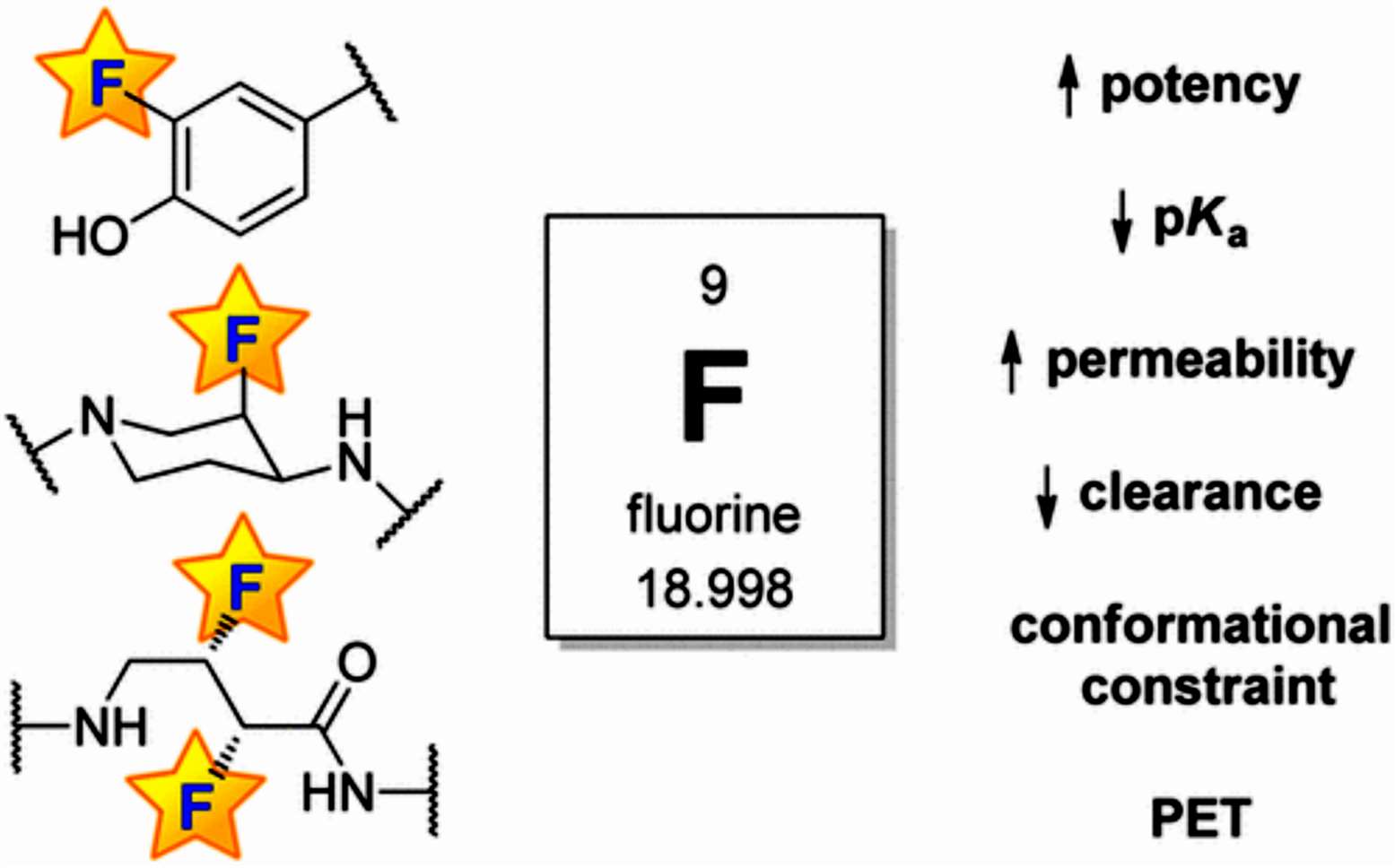Applications of Fluorine in Medicinal Chemistry