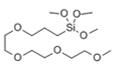 Methoxytriethyleneoxypropyltrimethoxysilane Structure