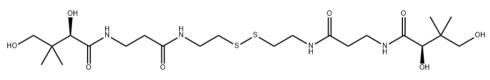 D-Pantethine Structure