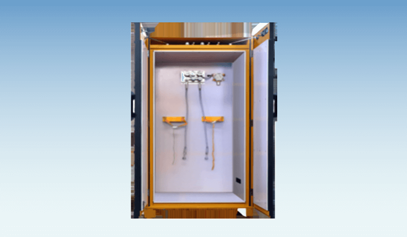 30/60/90 Minutes Explosion-Proof Gas Cylinder Cabinet