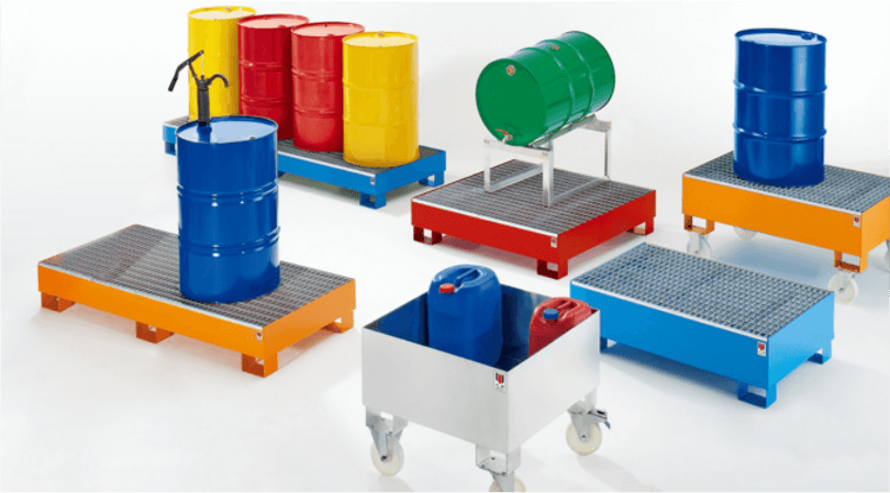 Steel Spill Containment Pallet
